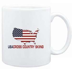  Mug White  USA Cross Country Skiing / MAP  Sports 