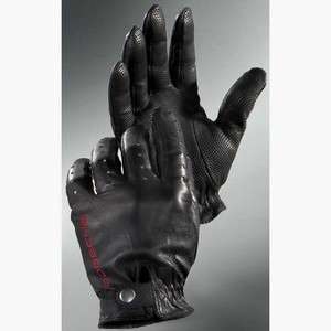 New Mens Porsche Driving Gloves Black Leather Size S  