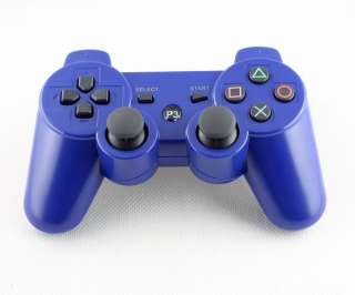 New DualShock Six Axis Blue Wireless Controller for Sony Playstation 3 