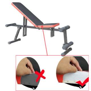 New Adjustment Dumbbell Bench Fitness Press Bench Chair Sit up Multi 