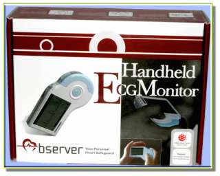 NEW Portable Handheld ECG EKG Heart Monitor MD100B  