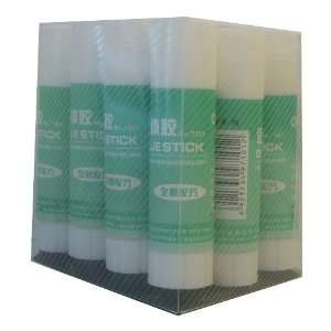 Deli Deli Permanent Clear Application Glue Sticks, 1 pack (12/pack)