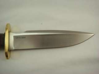 Al Mar Limited Edition Custom Hunting Knife w/ Case 157/200  
