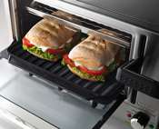 DeLonghi EOP2046 Toaster Oven with Integrated Panini Press  