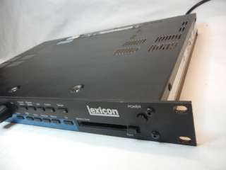 LEXICON PCM80 PRO DIGITAL MULTI EFFECTS PROCESSOR LQQK2  