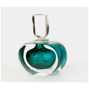  Correia Designer Art Glass, Perfume Bottle, elite Emerald 
