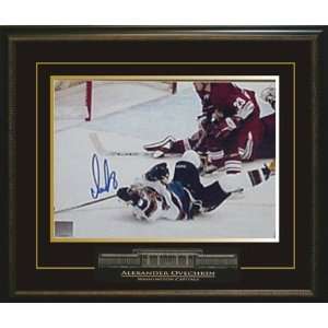 Alexander Ovechkin Autographed/Hand Signed 16 x 20 Etched Mat 