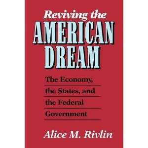   States, and the Federal Government [Paperback] Alice M. Rivlin Books