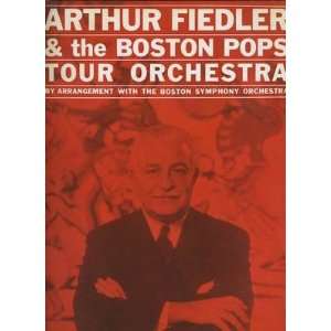 Arthur Fiedler Boston Pops Tour Orchestra Souvenir Program 1960