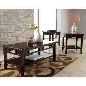 Ashley Furniture Logan Occasional Set Includes Cocktail Table And 2 