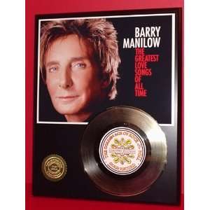 BARRY MANILOW GOLD RECORD LIMITED EDITION DISPLAY