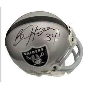 Bo Jackson Autographed Mini Helmet 