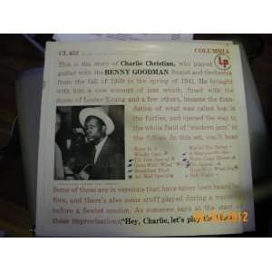  Charlie Christian With Benny Goodman (Vinyl Record) r 