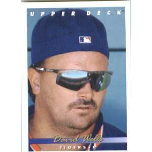  1993 Upper Deck # 699 David Wells Detroit Tigers Baseball 
