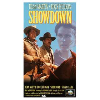Showdown [VHS] Rock Hudson, Dean Martin, Susan Clark, Donald Moffat 