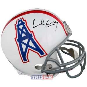 Earl Campbell Autographed Houston Oilers Replica Full Size Helmet