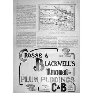   : 1905 VIEW STRAND LONDON ELIZABETH CROSSE BLACKWELL: Home & Kitchen