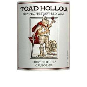  2009 Toad Hollow Eriks the Red California 750ml Grocery 