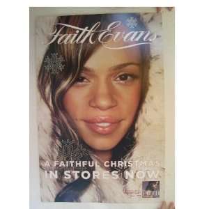 Faith Evans Poster A Faithful Xmas