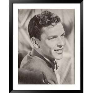 Frank Sinatra American Singer and Film Actor Photography Framed Art 