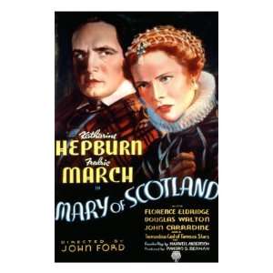 Mary of Scotland, Fredric March, Katharine Hepburn, 1936 Photographic 