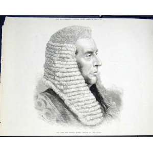  Portrait Sir George Jessel Master Rolls Print 1883