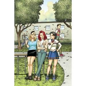   : Mary Jane Watson, Stacy, Gwen, and Liz Allen by Terry Moore, 48x72