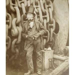  Isambard Kingdom Brunel (1806 1859) at Millwall, Leaning 