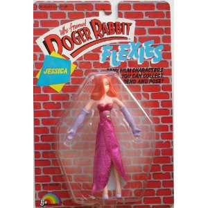 Jessica Rabbit Flexies Figure (Bend & Pose) 1988 From Who Framed Roger 