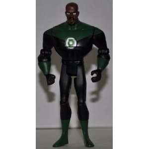 Green Lantern Jon Stewart (Silver Chest Circle)   DC Universe Justice 