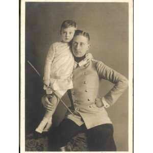  Kronprinz Wilhelm Son of Kaiser Wilhelm II with His Eldest 