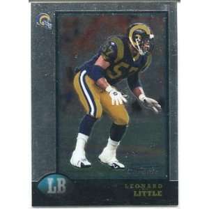  1998 Bowman Chrome #218 Leonard Little RC   St. Louis Rams 