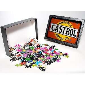   Puzzle of Sign for Castrol Motor Oil from Mary Evans: Toys & Games