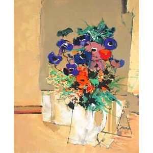  Bouquet Jaune by Michel Rodde, 23x30