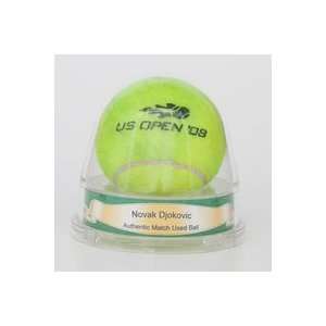 Novak Djokovic 2008 US Open Match Used Ball