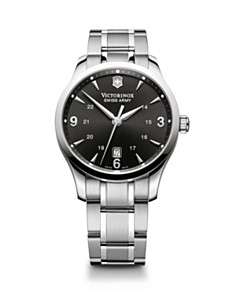 Victorinox Swiss Army Alliance Black Dial Watch, 40mm