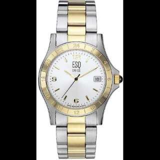 ESQ 07300741 Mens Stainless Steel TwoTone Classic Watch  