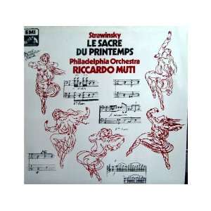    Le Sacre Du Printemps [Vinyl] Riccardo Muti; Philadelphia Orchestra