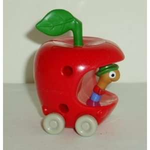 Richard Scarry 1994 McDonalds Happy Meal Toy LOWLY WORM & His Apple 