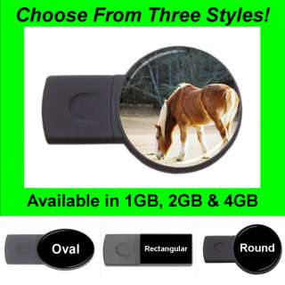 Horse Design #31   USB Flash Memory Drive (Stick/Thumb/Pen)   FD1391 