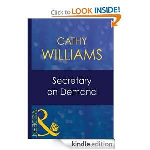 Secretary on Demand Cathy Williams  Kindle Store