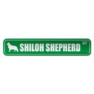   SHILOH SHEPHERD ST  STREET SIGN DOG