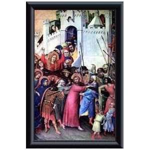   Jesus on Way to Calvary   Artist Simone Martini  Poster Size 10 X 6