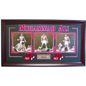  Muhammad Ali Vs Sonny Liston Framed Collage Sports 