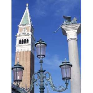 Campanile, Piazza San Marco (St. Marks Square), Venice, Veneto, Italy 