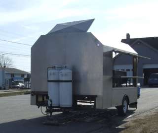   Out Concession Catering Mobile Food Trailer Cart Stainless 16  