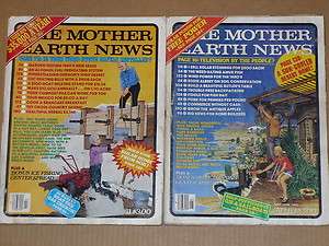 The Mother Earth News Magazine January/February 1980 and May/June 1980 