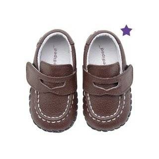 Pediped Baby Boy Shoes   Charlie in Chocolate Brown