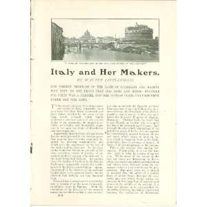  1900 Italy & Her Makers Victor Emmanuel II King Humbert 