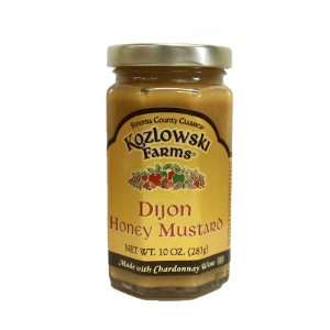 Kozlowski Farms Dijon Honey Mustard, 10 Ounce  Grocery 
